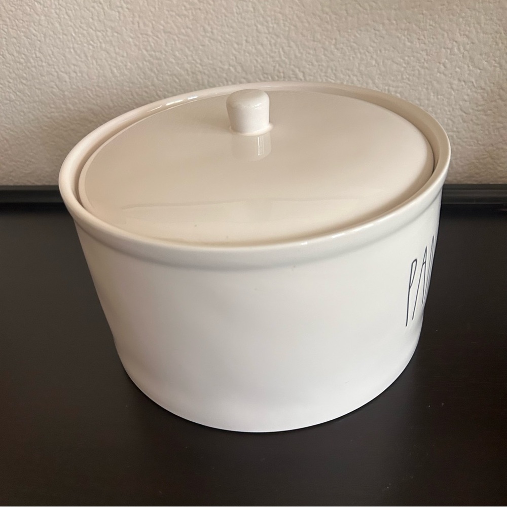 Rae Dunn by Magenta "PANCAKES" ceramic warmer ivory color - Picture 5 of 10